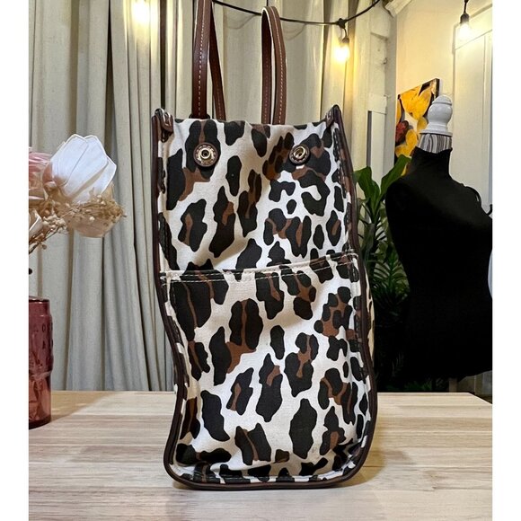✺✺ AUTHENTIC TORY BURCH CHETTAH ELLA TOTE  ✺✺ - Picture 4 of 10